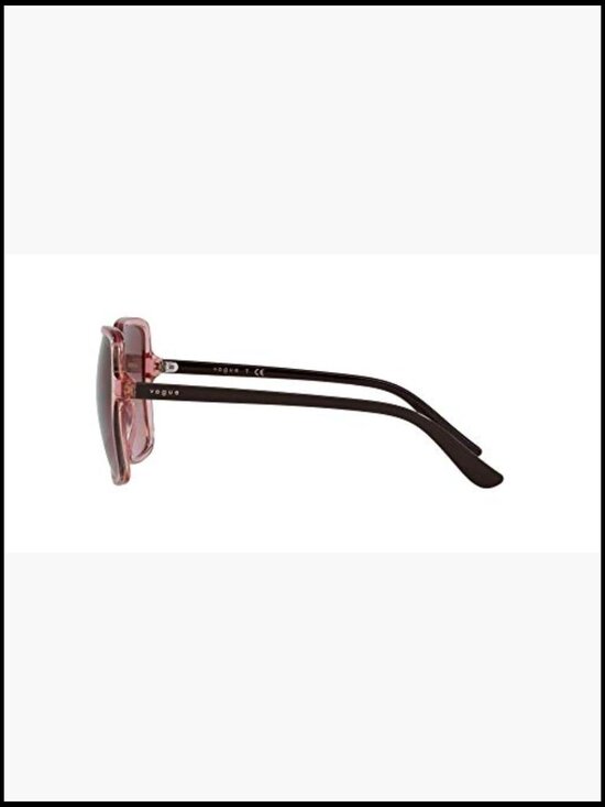 Low Bridge Fit Square Sunglasses Acetate Frame UV Protection